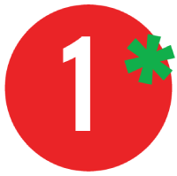 one