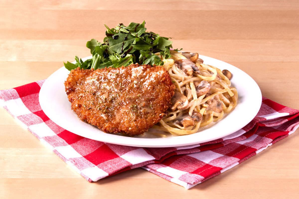 Balsamic Mushroom Alfredo