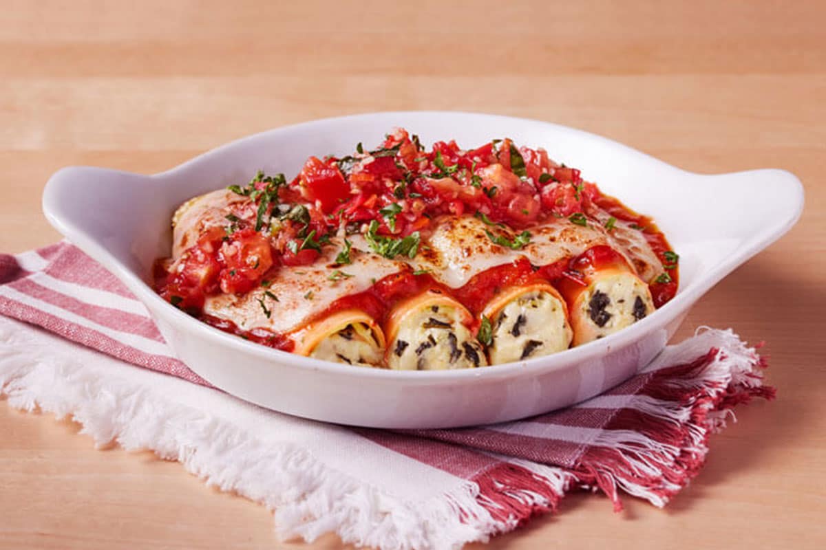 Five Cheese Cannelloni 