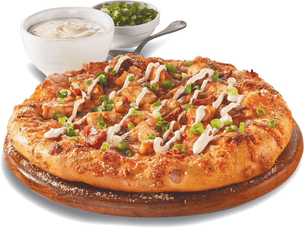 BBQ Chicken Bacon Pizza